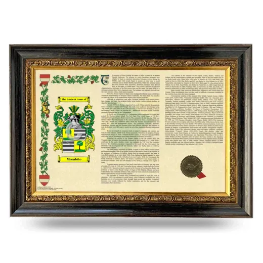Morabito Armorial Landscape Framed - Heirloom