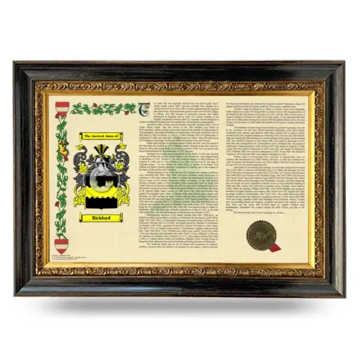 Rickford Armorial Landscape Framed - Heirloom