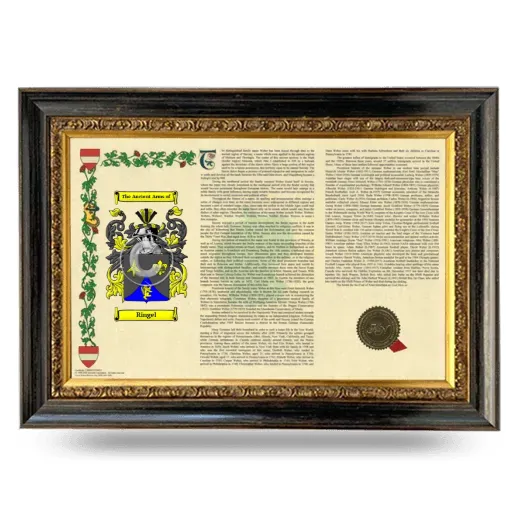 Ringel Armorial Landscape Framed - Heirloom