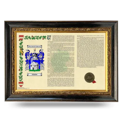 Scheier Armorial Landscape Framed - Heirloom