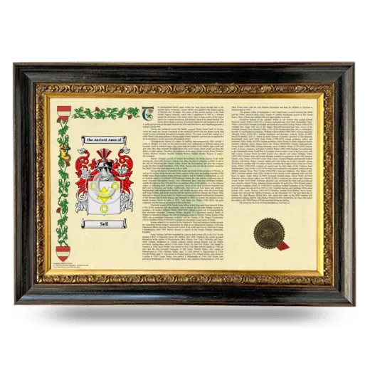 Sell Armorial Landscape Framed - Heirloom