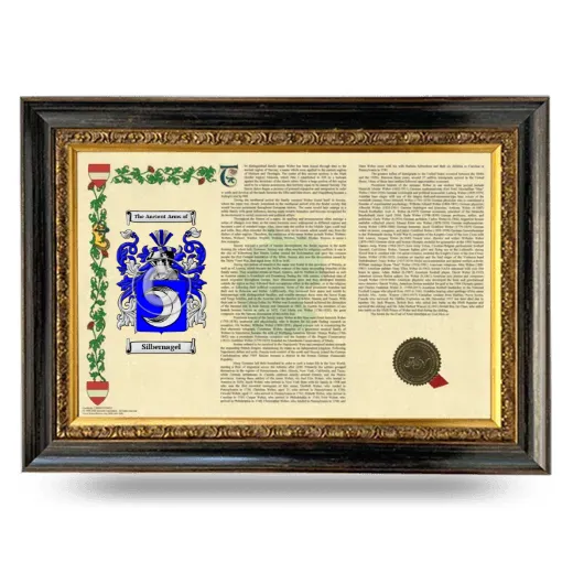 Silbernagel Armorial Landscape Framed - Heirloom
