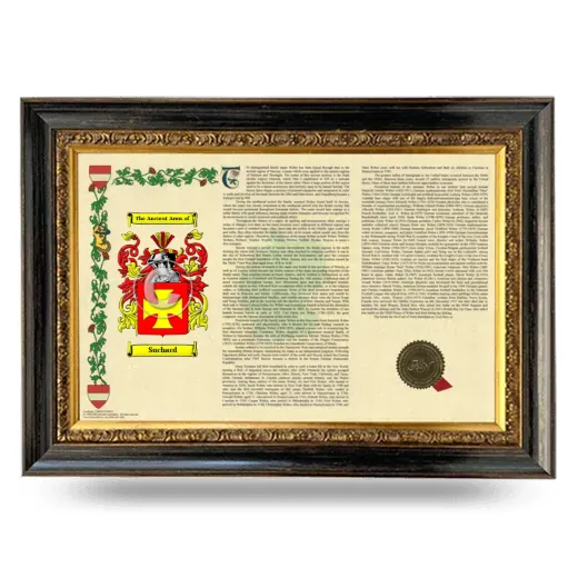 Suchard Armorial Landscape Framed - Heirloom
