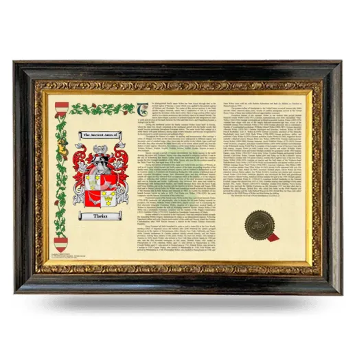 Theiss Armorial Landscape Framed - Heirloom