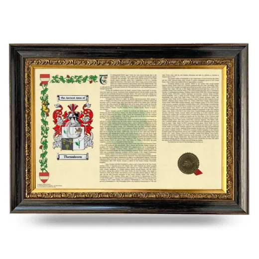 Theunissen Armorial Landscape Framed - Heirloom