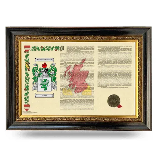 Tove Armorial Landscape Framed - Heirloom