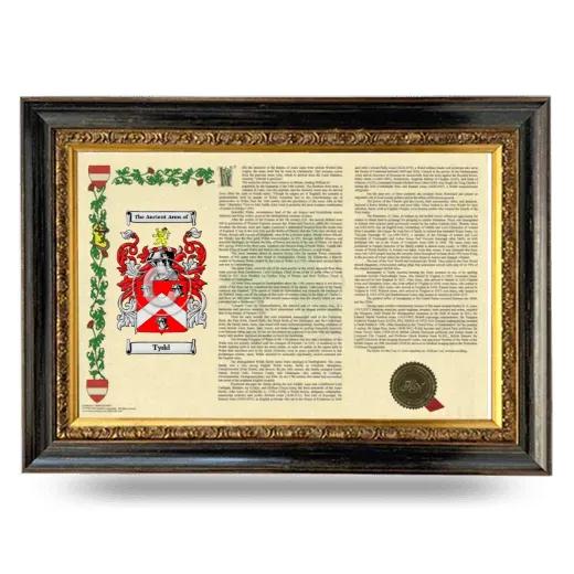 Tydd Armorial Landscape Framed - Heirloom