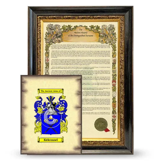 Kirkconnel Framed History and Coat of Arms Print - Heirloom