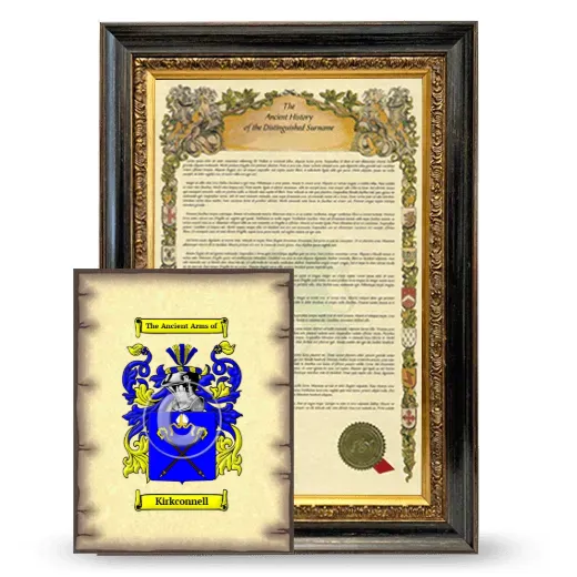 Kirkconnell Framed History and Coat of Arms Print - Heirloom