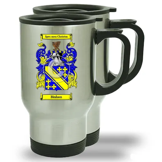 Binhan Pair of Steel Travel Mugs