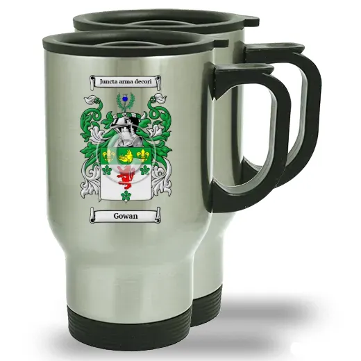 Gowan Pair of Steel Travel Mugs
