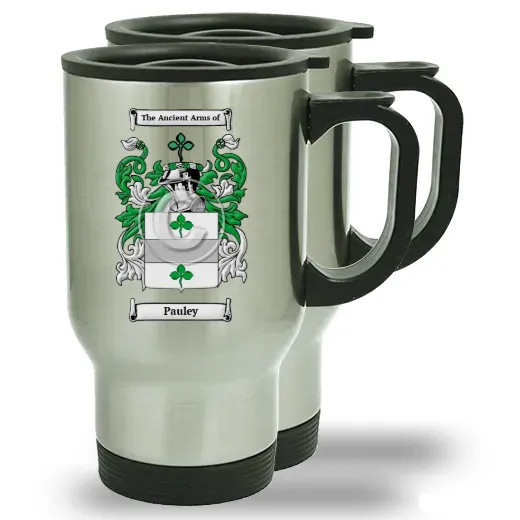 Pauley Pair of Steel Travel Mugs