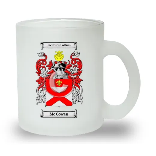 Mc Cowan Frosted Glass Mug