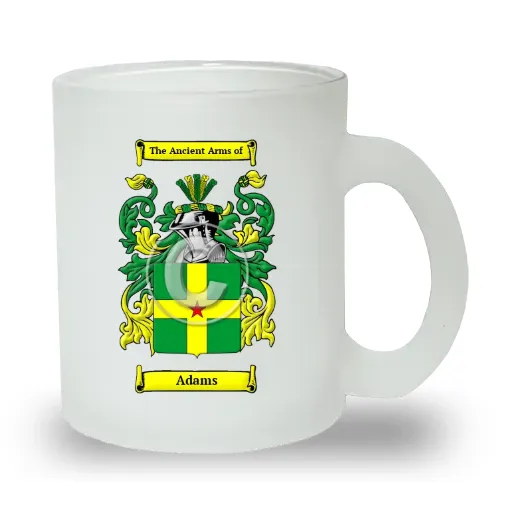 Adams Frosted Glass Mug