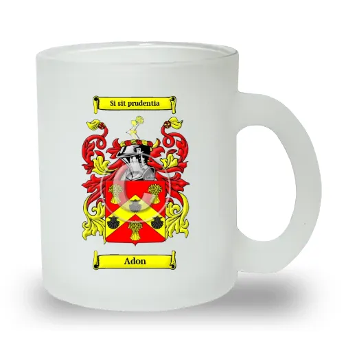 Adon Frosted Glass Mug