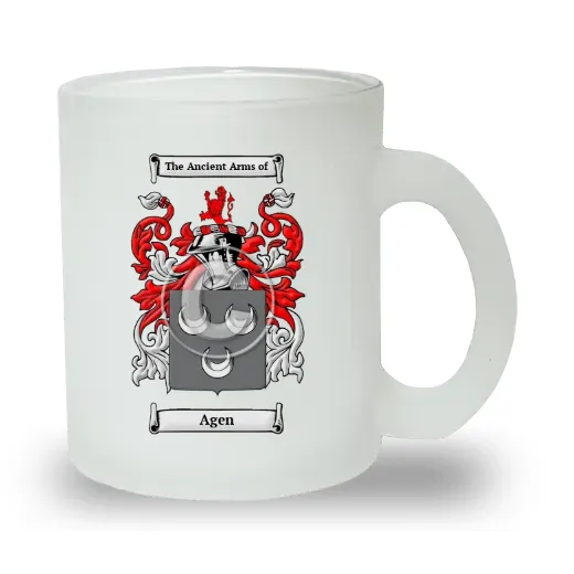 Agen Frosted Glass Mug