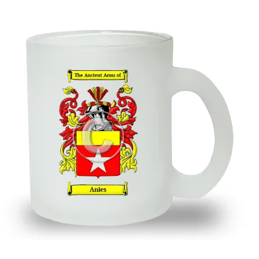 Anies Frosted Glass Mug