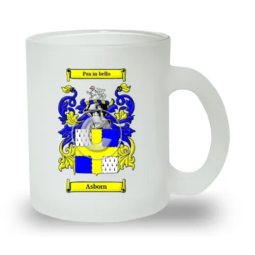 Asborn Frosted Glass Mug
