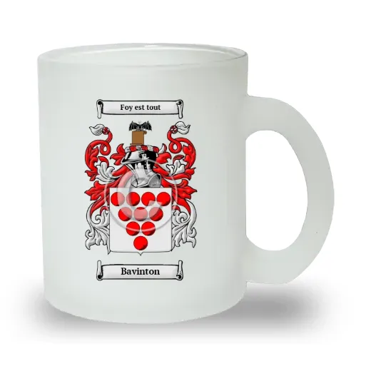 Bavinton Frosted Glass Mug