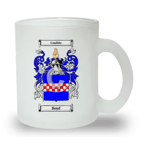 Boyd Frosted Glass Mug