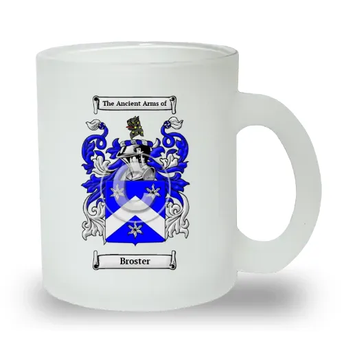 Broster Frosted Glass Mug