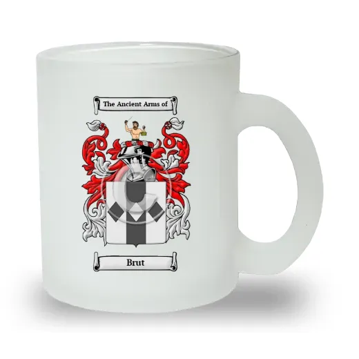 Brut Frosted Glass Mug