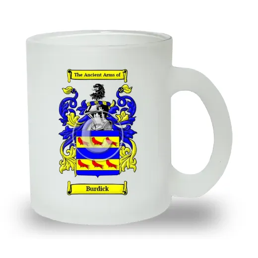 Burdick Frosted Glass Mug