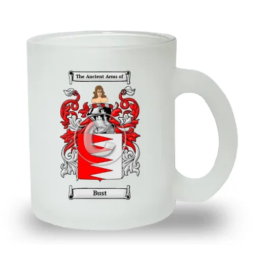 Bust Frosted Glass Mug