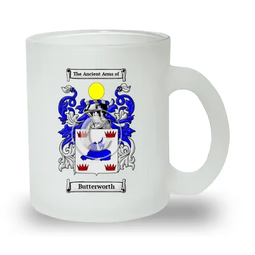 Butterworth Frosted Glass Mug