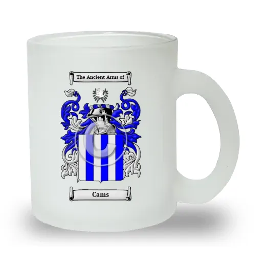 Cams Frosted Glass Mug