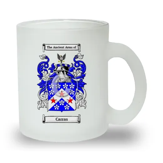 Carras Frosted Glass Mug