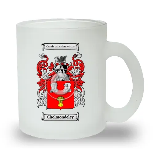Cholmondeley Frosted Glass Mug
