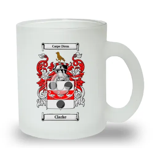 Clarke Frosted Glass Mug