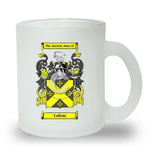 Colton Frosted Glass Mug