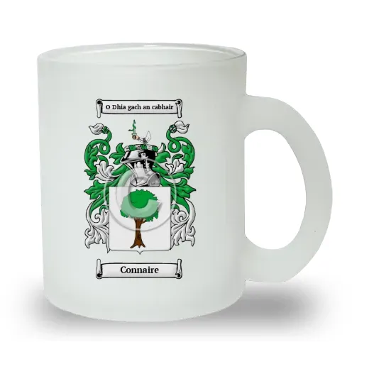 Connaire Frosted Glass Mug