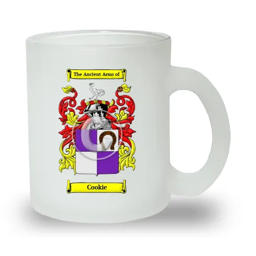 Cookie Frosted Glass Mug