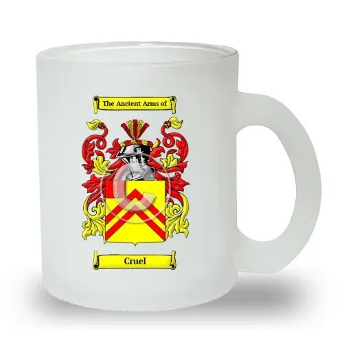 Cruel Frosted Glass Mug
