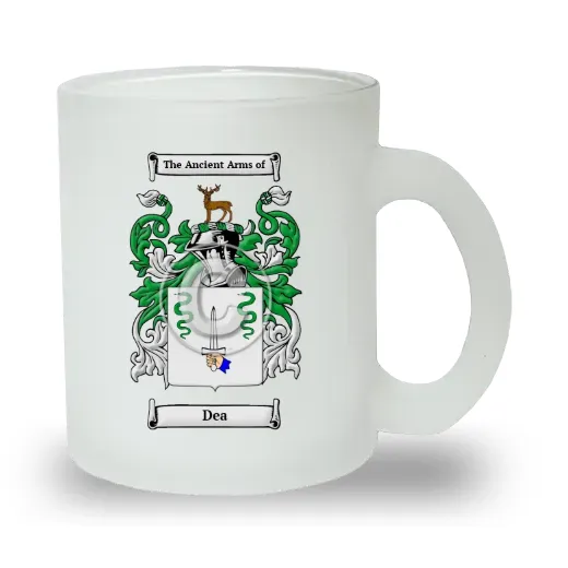 Dea Frosted Glass Mug