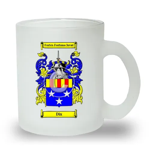 Dix Frosted Glass Mug