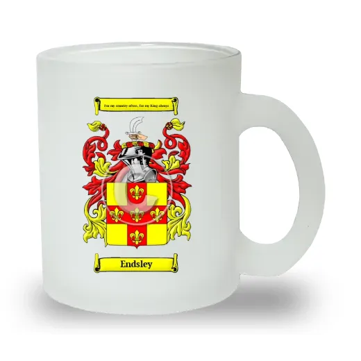 Endsley Frosted Glass Mug