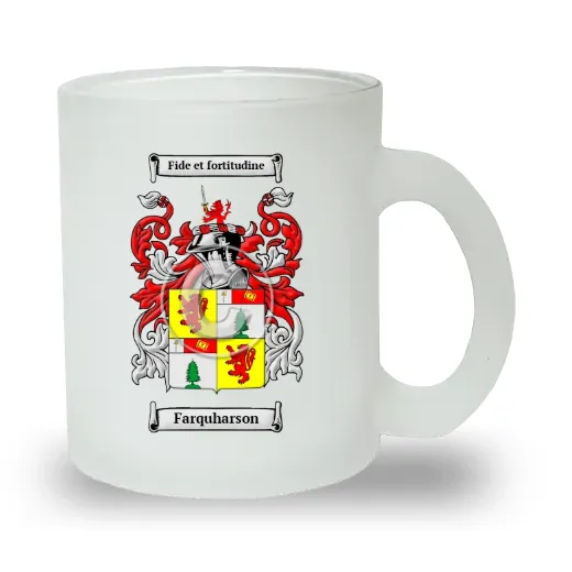 Farquharson Frosted Glass Mug