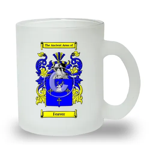 Feaver Frosted Glass Mug