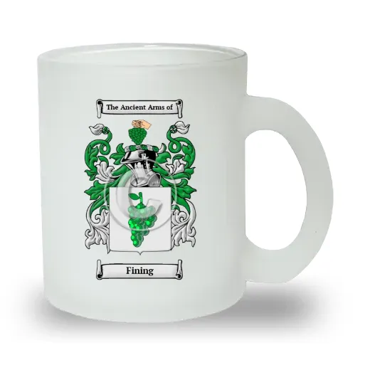 Fining Frosted Glass Mug