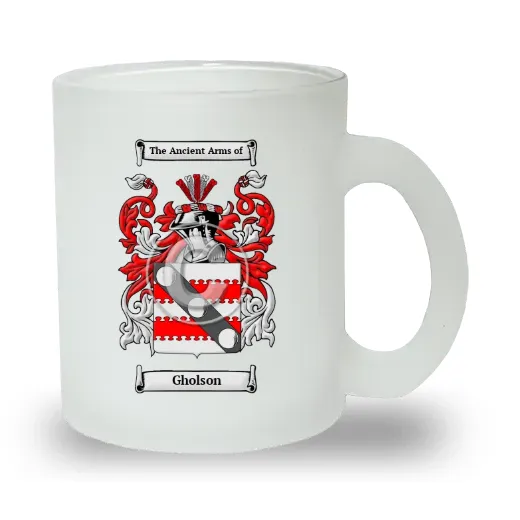 Gholson Frosted Glass Mug
