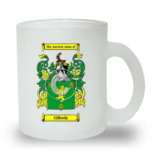 Gillooly Frosted Glass Mug