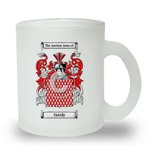 Gresly Frosted Glass Mug