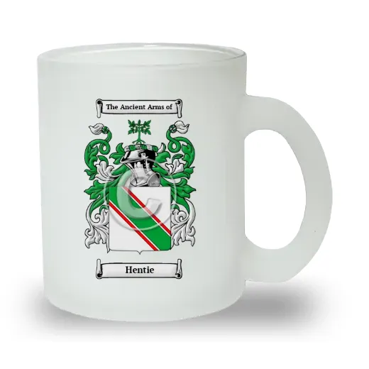 Hentie Frosted Glass Mug