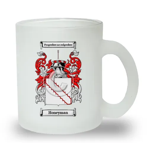 Honeyman Frosted Glass Mug