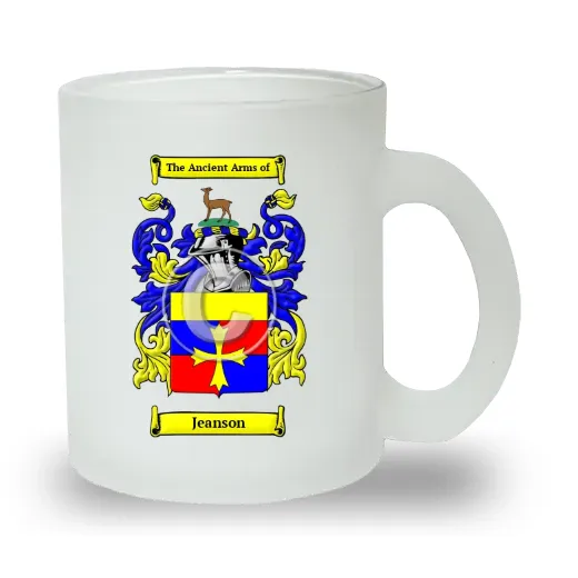 Jeanson Frosted Glass Mug