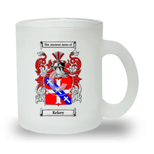 Kelsey Frosted Glass Mug
